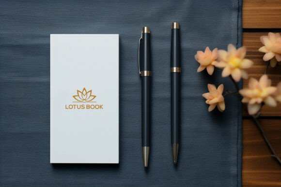 Download White Paper Logo Mockup for Branding - Brand Collection
