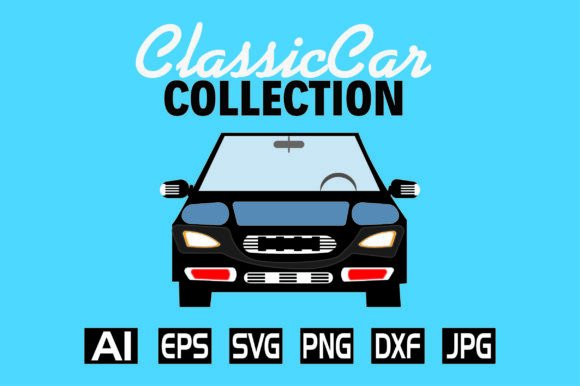 Download Classic Car Illustrations - Illustration Collection