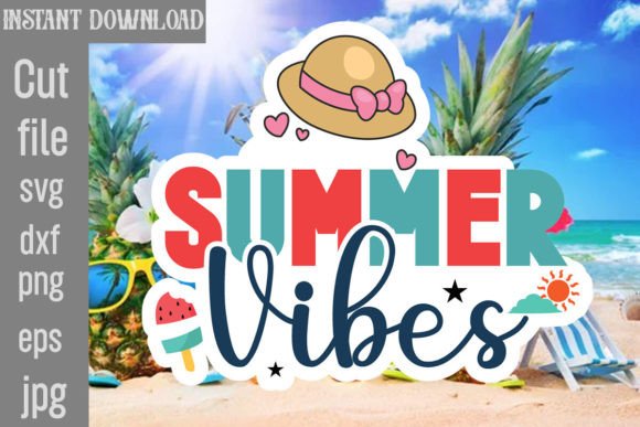 Download Summer Vibes SVG Cut File - Summer vibes svg Collection