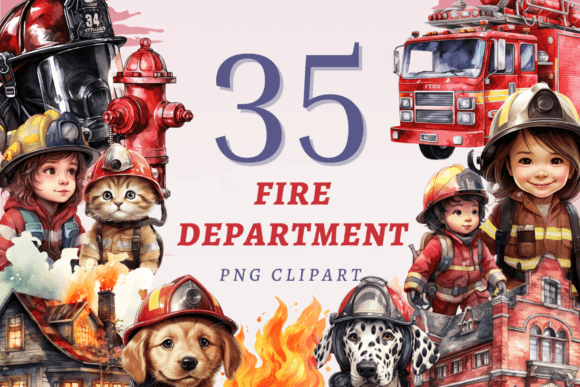 Download Fire Department PNG Bundle - Fire Collection