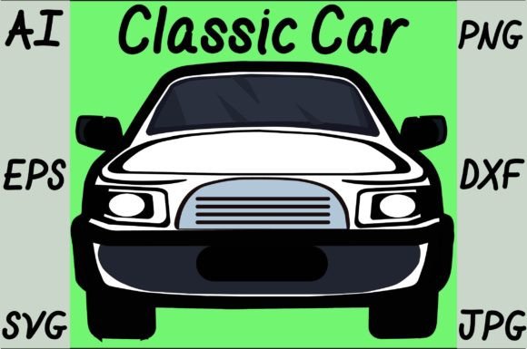 Download Classic Car Illustrations - Illustration Collection