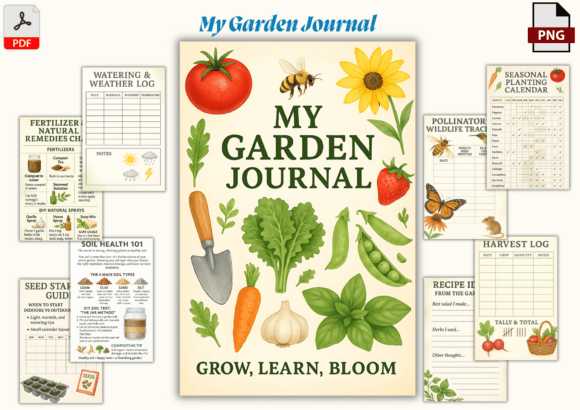 Download My Garden Journal Fun &amp; Educational - Garden journal Collection